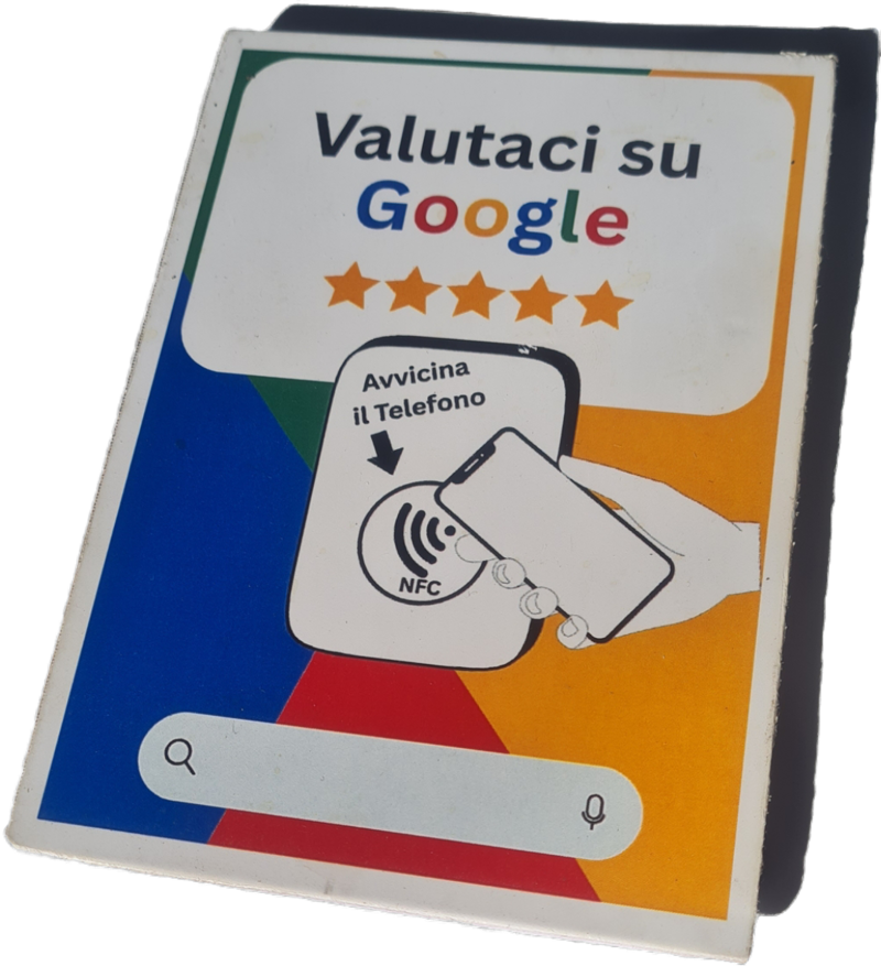 Base NFC TapReviews - Avvicina il telefono per recensire